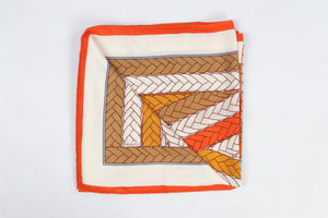 HERMÈS MULTI TRESSES H CASHMERE SCARF ONE SIZE