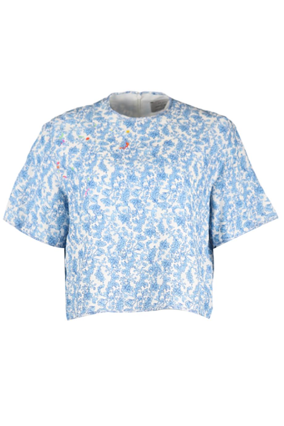 PREEN BY THORNTON BREGAZZI SILK BLEND TOP SMALL