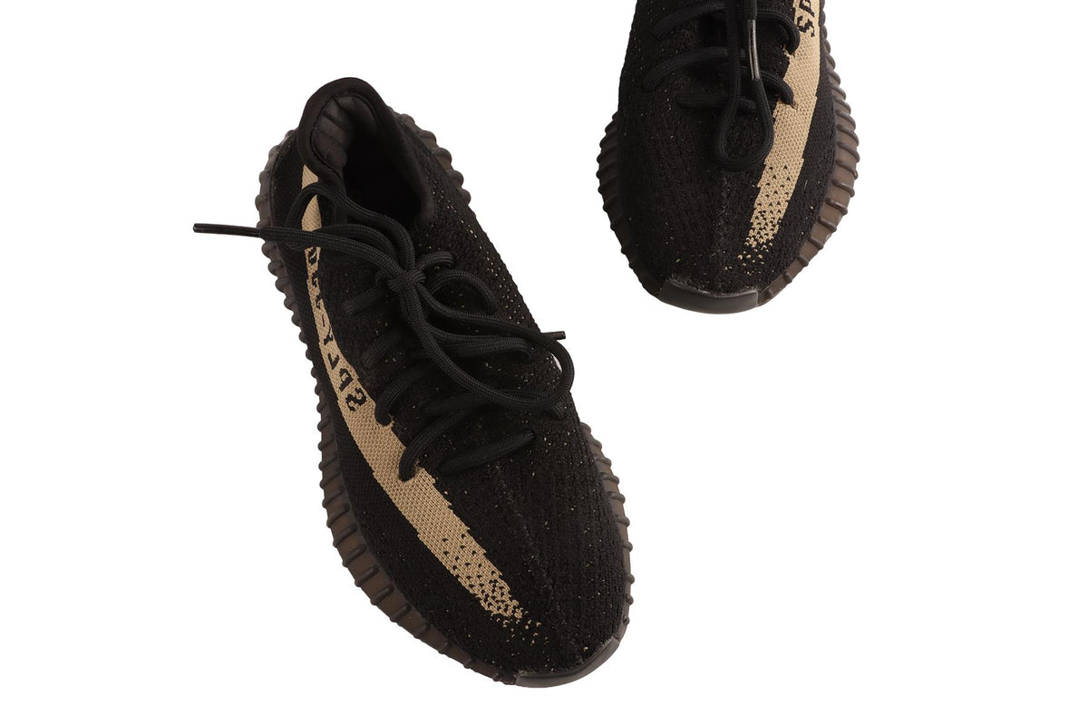 ADIDAS YEEZY BLACK BOOST 350 V2 PRIMEKNIT SNEAKERS EU 39 ⅓ UK 6 US 6.5