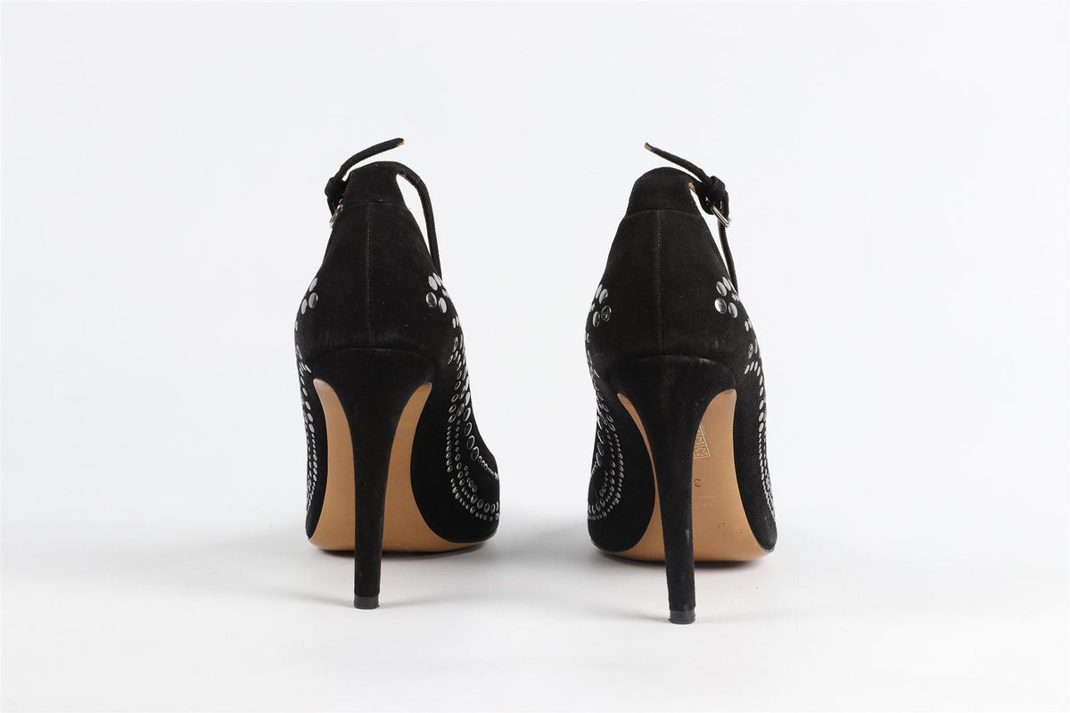 ISABEL MARANT BLACK SUEDE PUMPS EU 39 UK 6 US 9