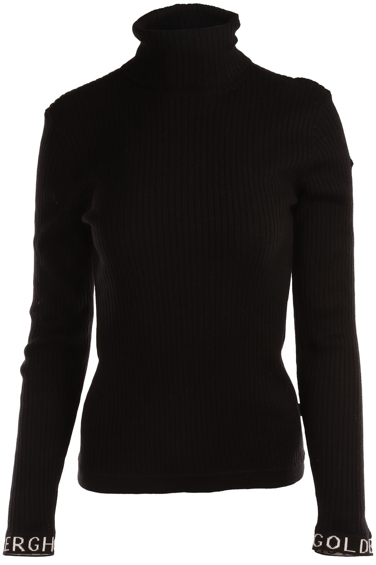 GOLDBERGH BLACK COTTON SWEATER MEDIUM