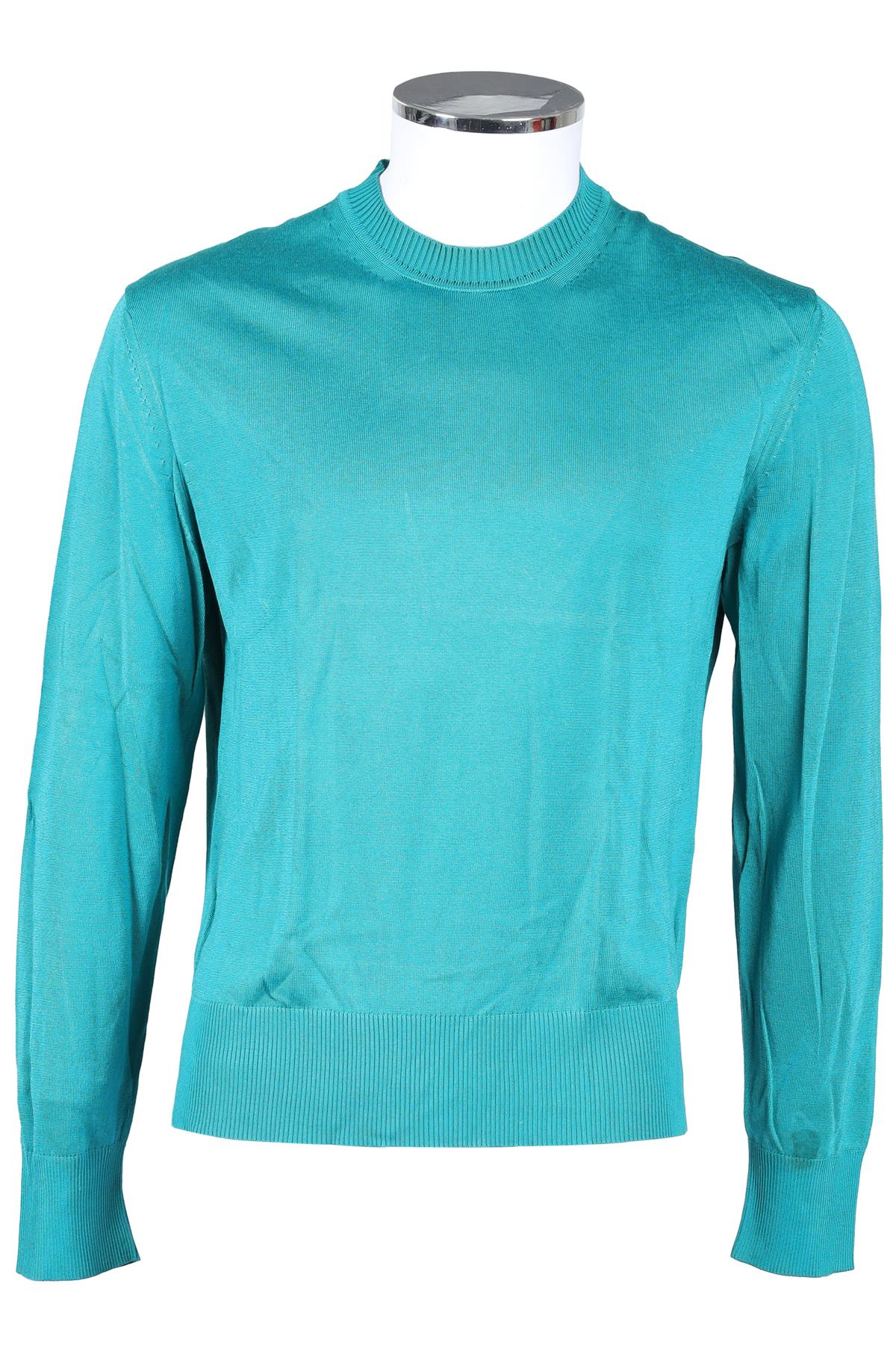 TOM FORD BLUE MEN'S COTTON SWEATER IT 52 UK/US CHEST 42