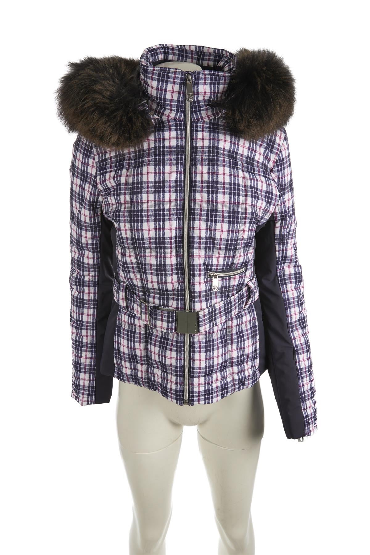 POIVE BLANC BLUE PADDED SKI JACKET MEDIUM