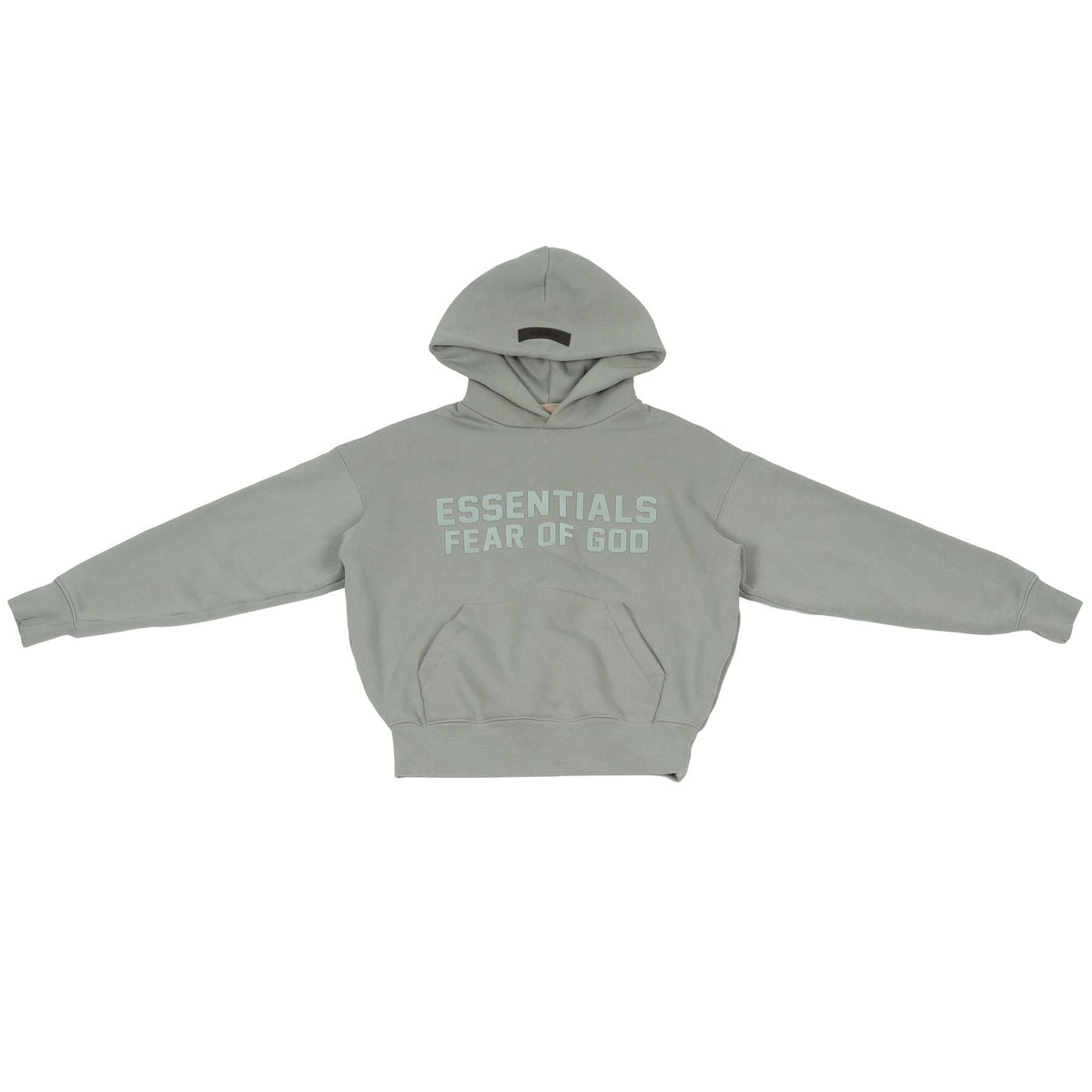 FEAR OF GOD GREEN KIDS BOYS COTTON HOODIE 6-7 YEARS