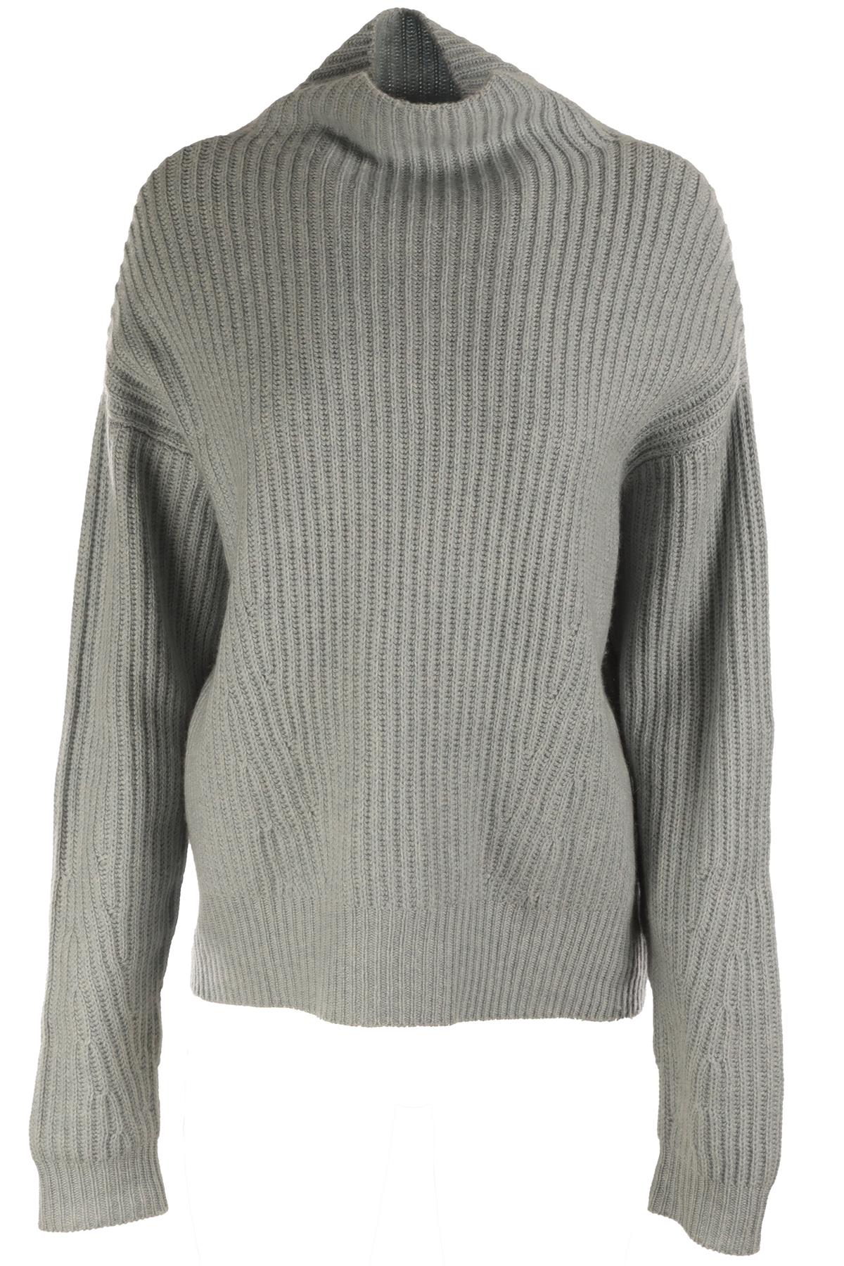 LE KASHA BLUE CASHMERE SWEATER MEDIUM/LARGE