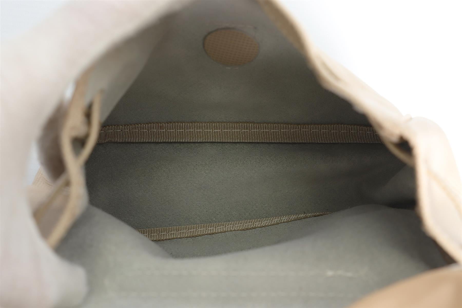 BOTTEGA VENETA BEIGE VINTAGE LEATHER BACKPACK
