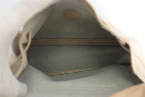 BOTTEGA VENETA BEIGE VINTAGE LEATHER BACKPACK