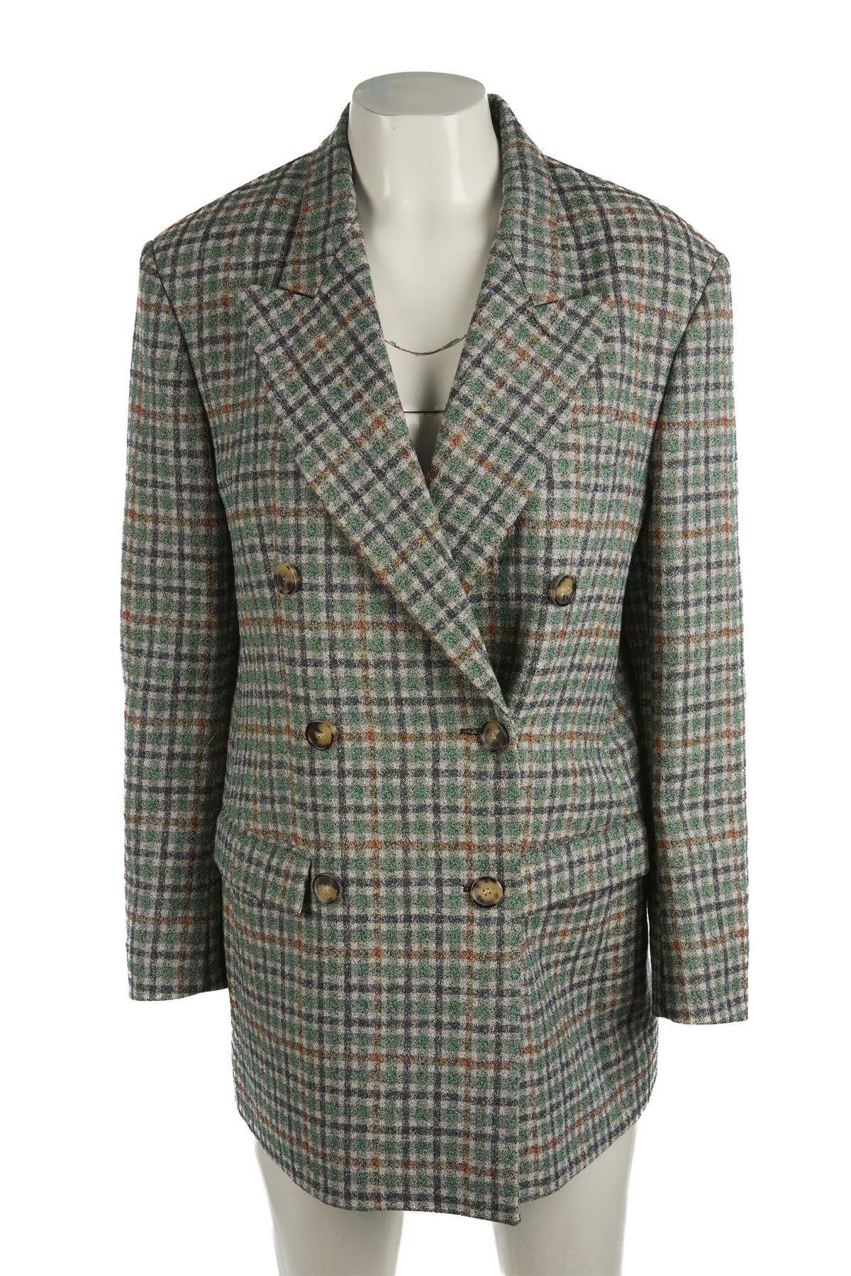 ISABEL MARANT GREEN COTTON BLAZER FR 38 UK 10