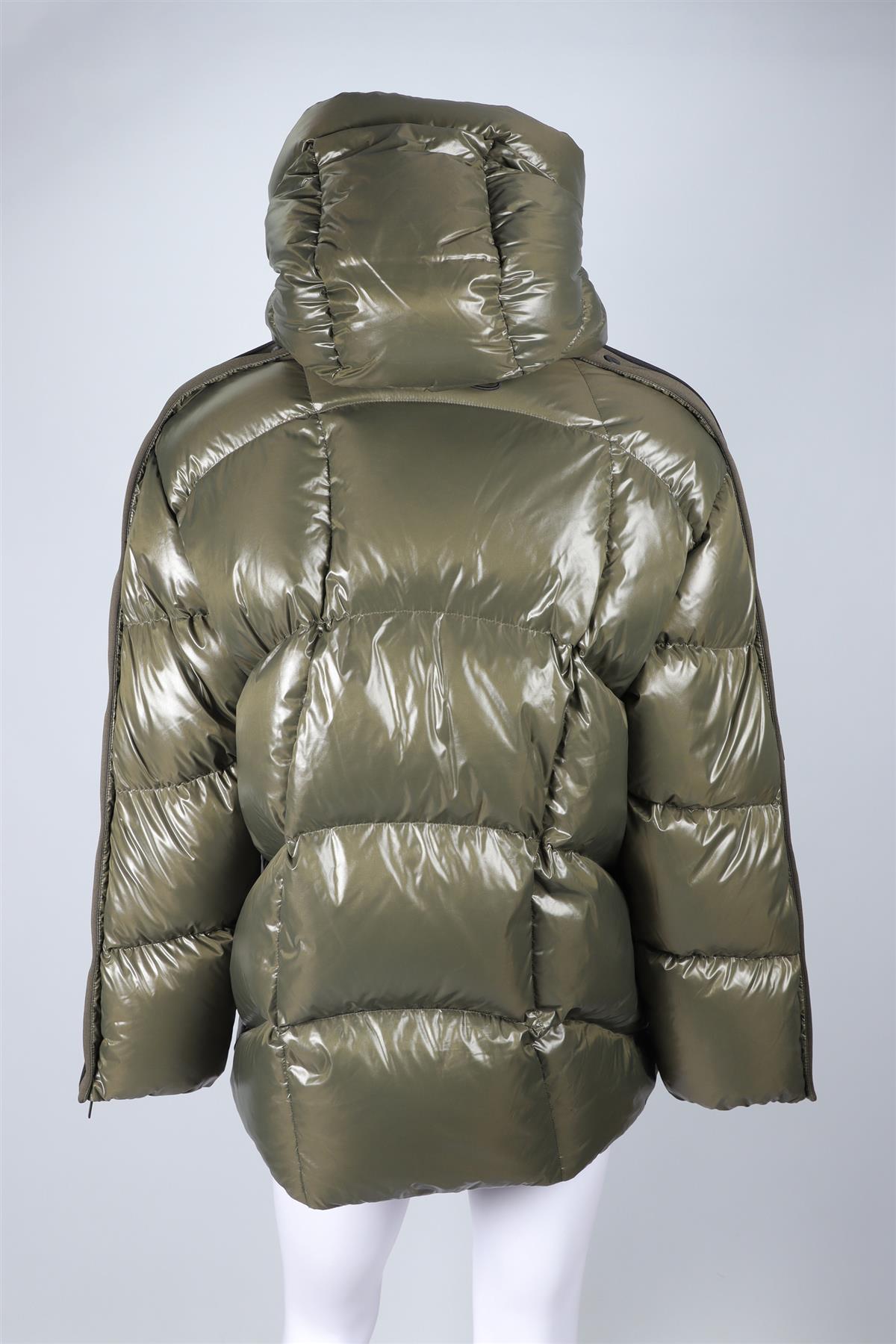 MONCLER GENIUS + ADIDAS ORIGINALS GREEN MEN'S PADDED DOWN JACKET UK/US 40