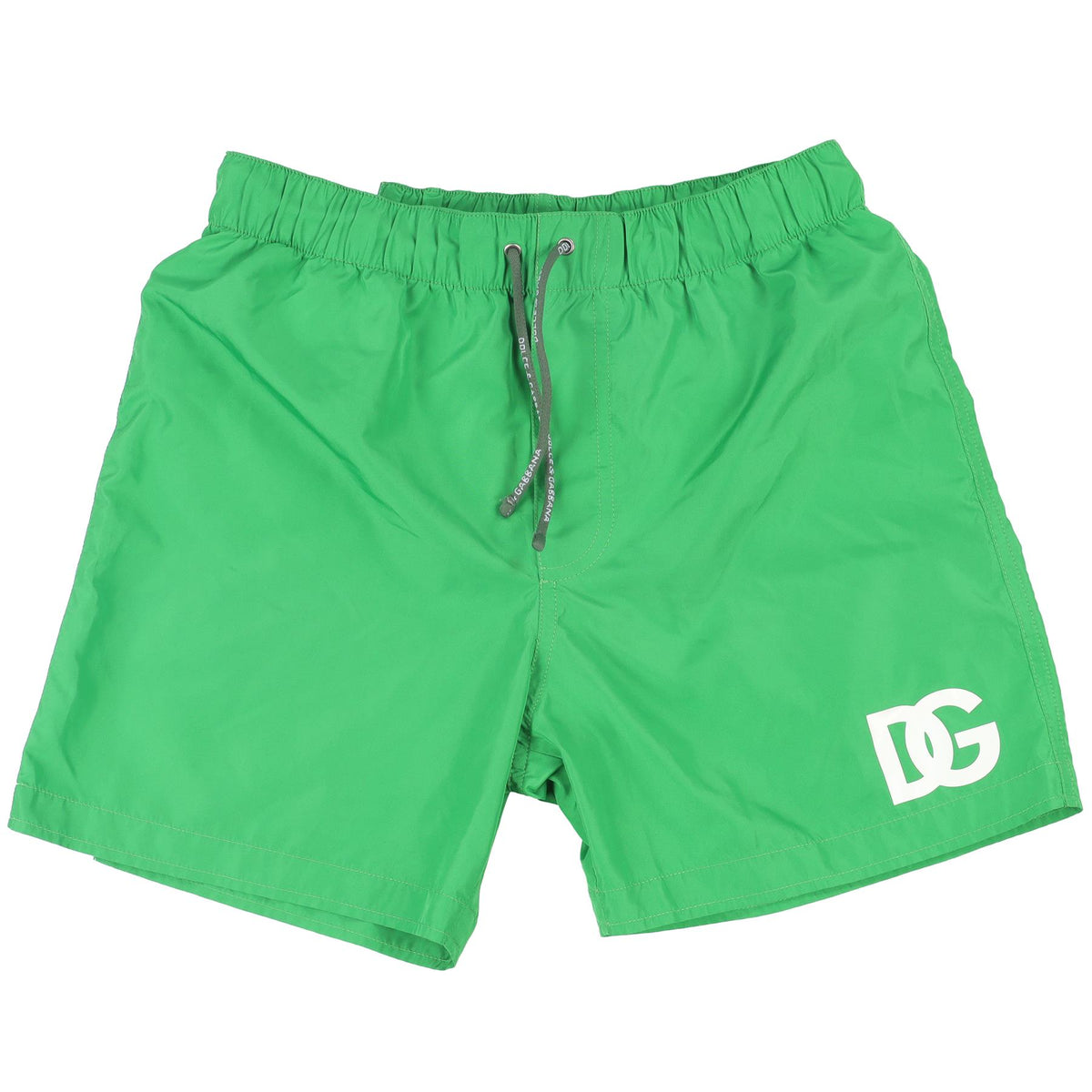 DOLCE & GABBANA GREEN KIDS BOYS SWIM SHORTS 8 YEARS