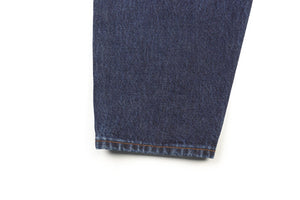 TOTEME NAVY HIGH RISE TAPERED JEANS W24 UK 6