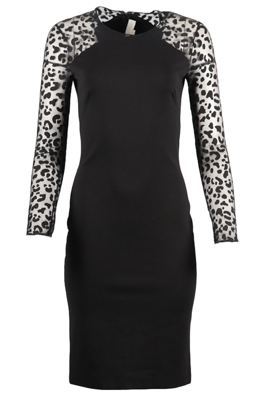 STELLA MCCARTNEY TULLE AND CREPE MINI DRESS IT 42 UK 10