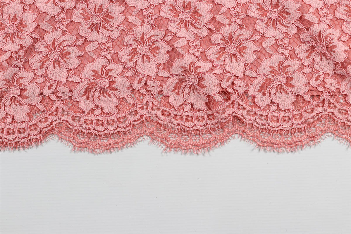 PINK LACE MINI DRESS