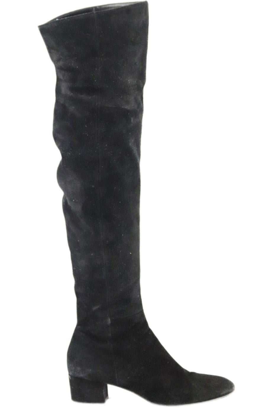 GIANVITO ROSSI SUEDE OVER THE KNEE BOOTS EU 38.5 UK 5.5 US 8.5