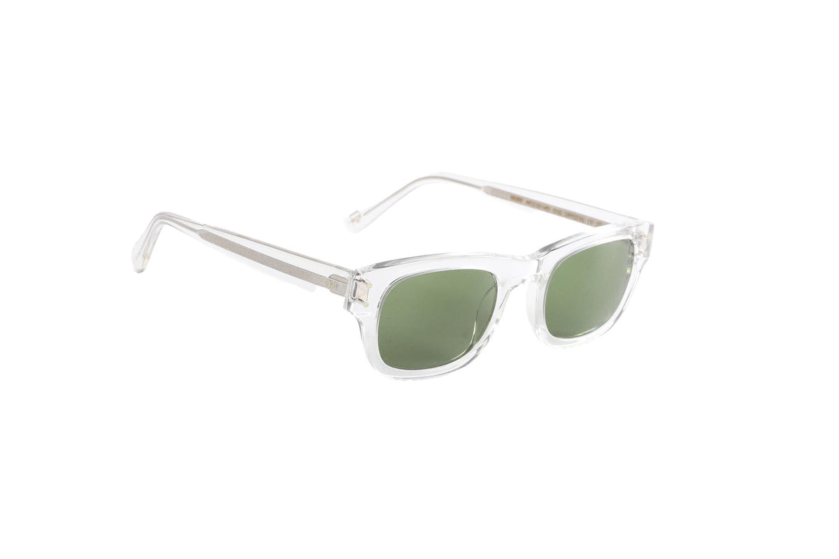 MOSCOT NEUTRALS RECTANGLE FRAME ACETATE SUNGLASSES