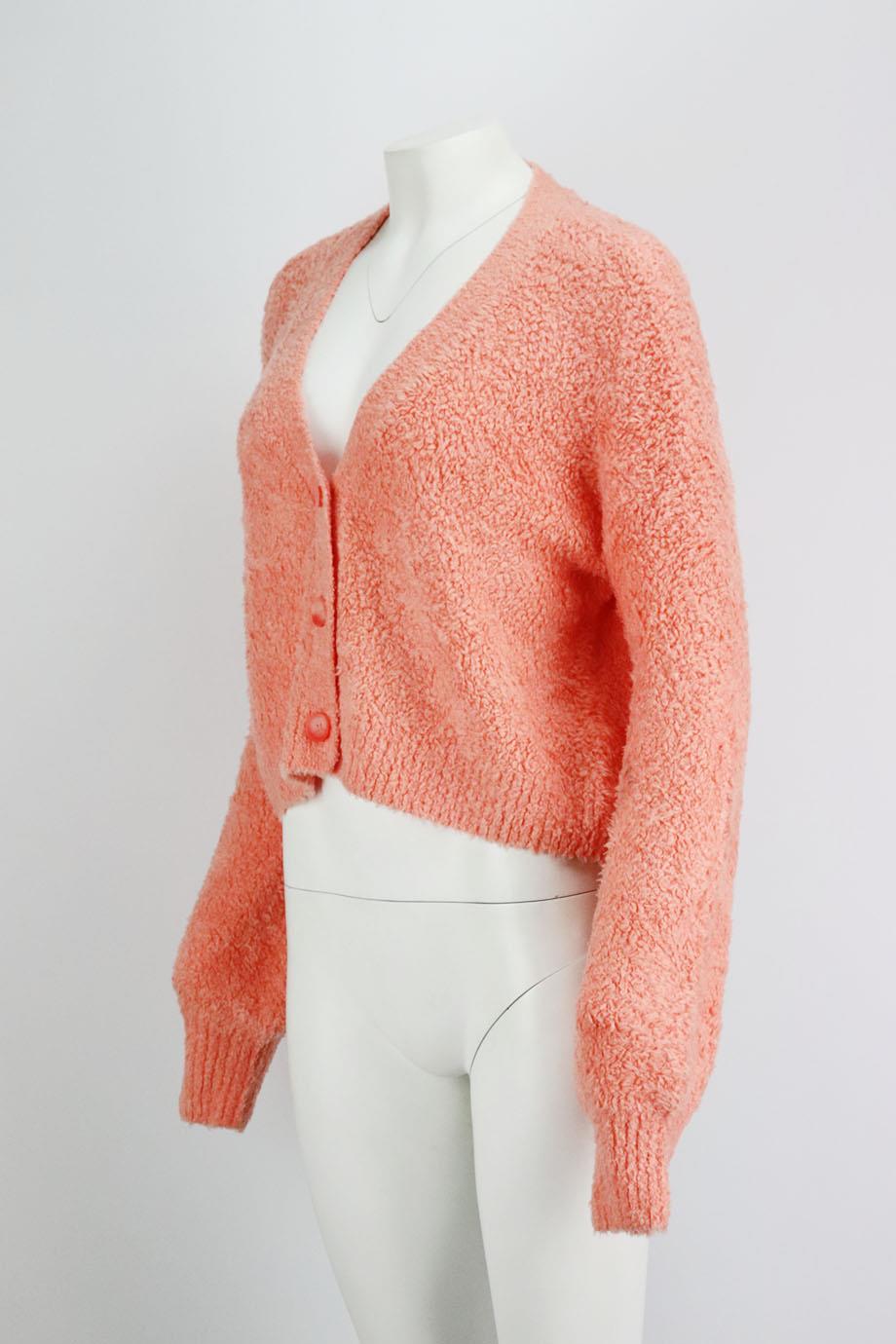 LE ORE COZY BOUCLÉ CARDIGAN SMALL