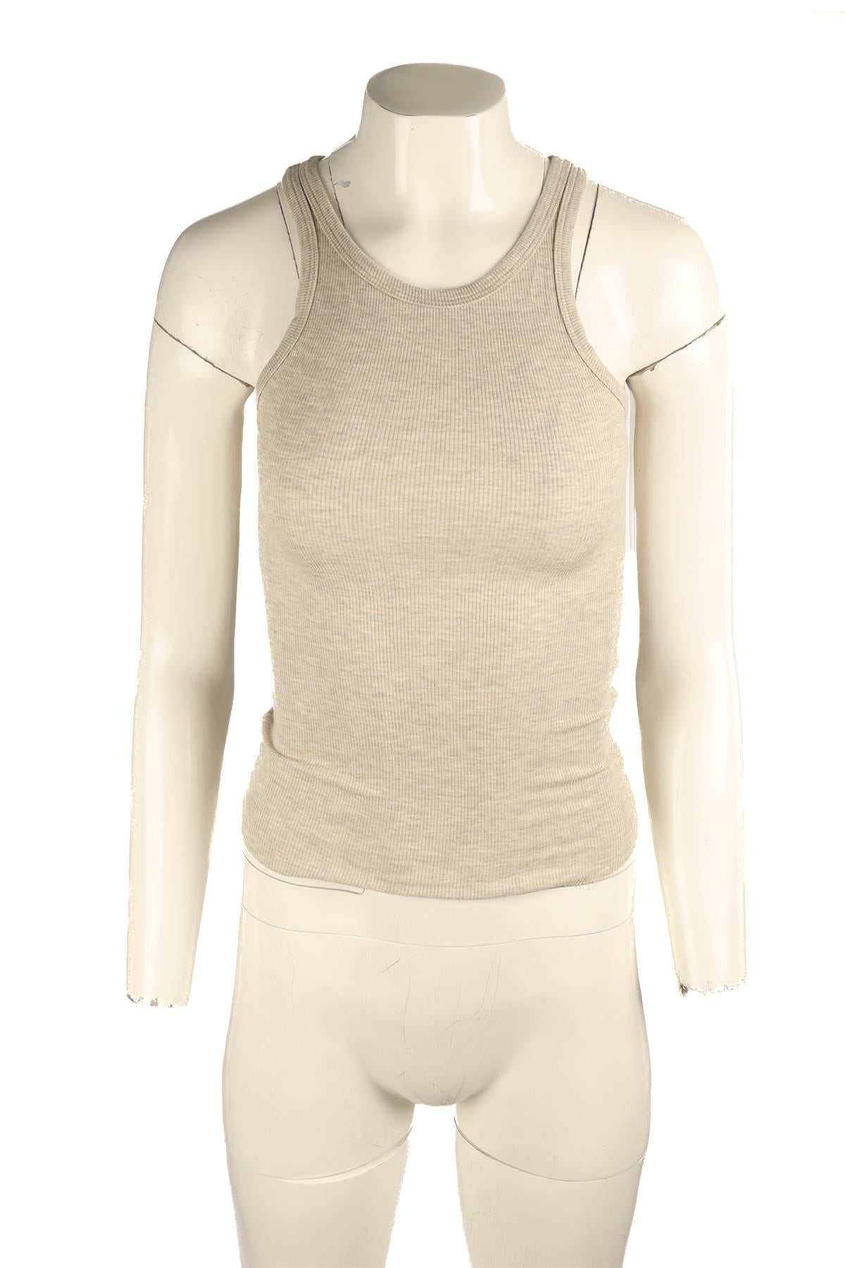 ETERNE GREY COTTON TOP SMALL