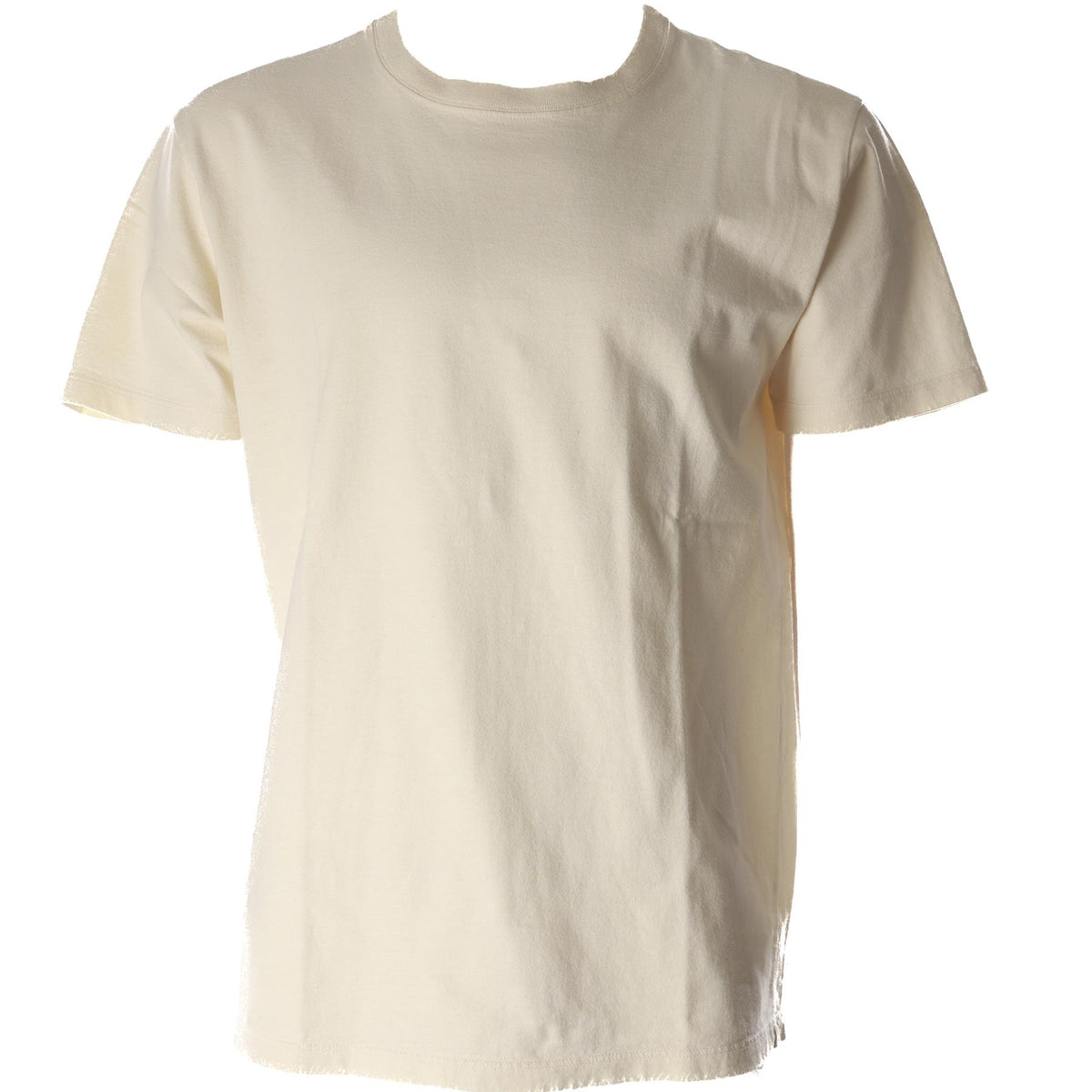 GUCCI CREAM MEN'S COTTON T-SHIRT SMALL