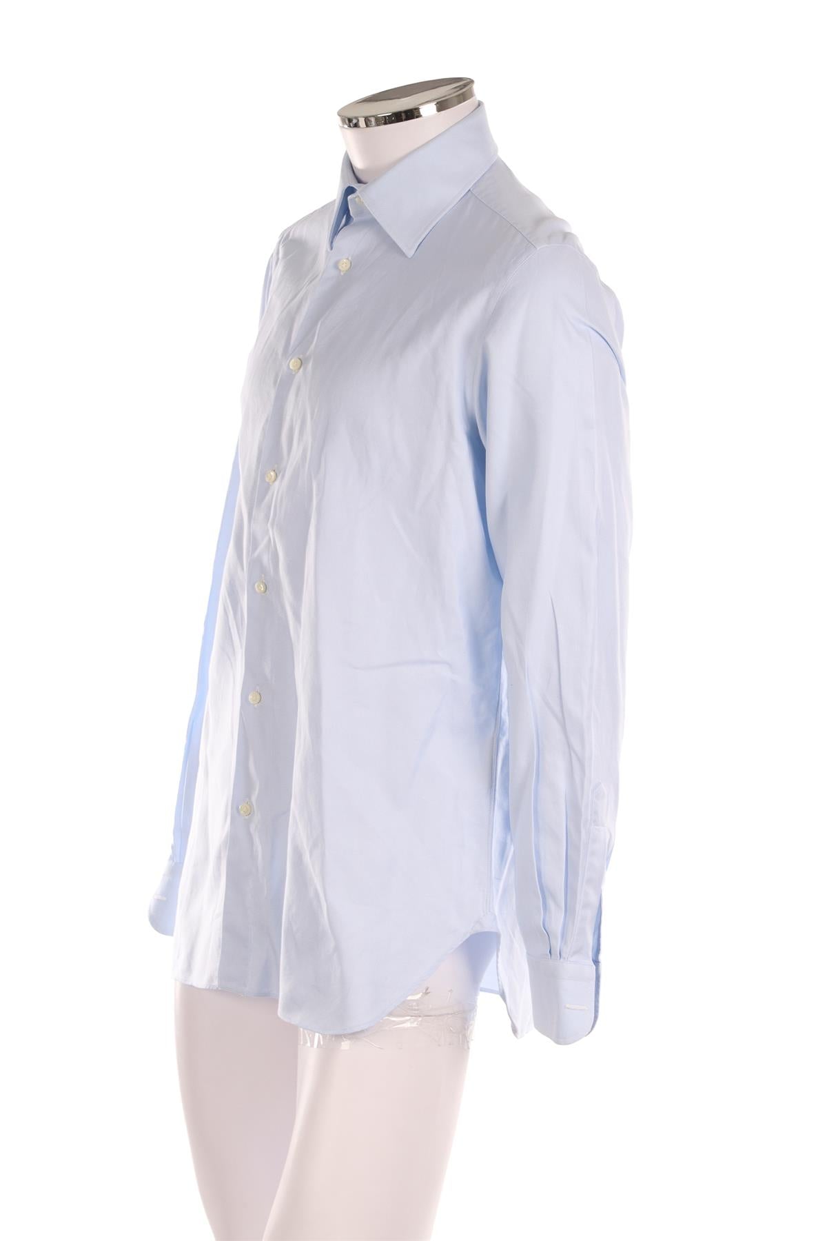GIULIVA BLUE MEN'S COTTON SHIRT IT 48 UK/US 32