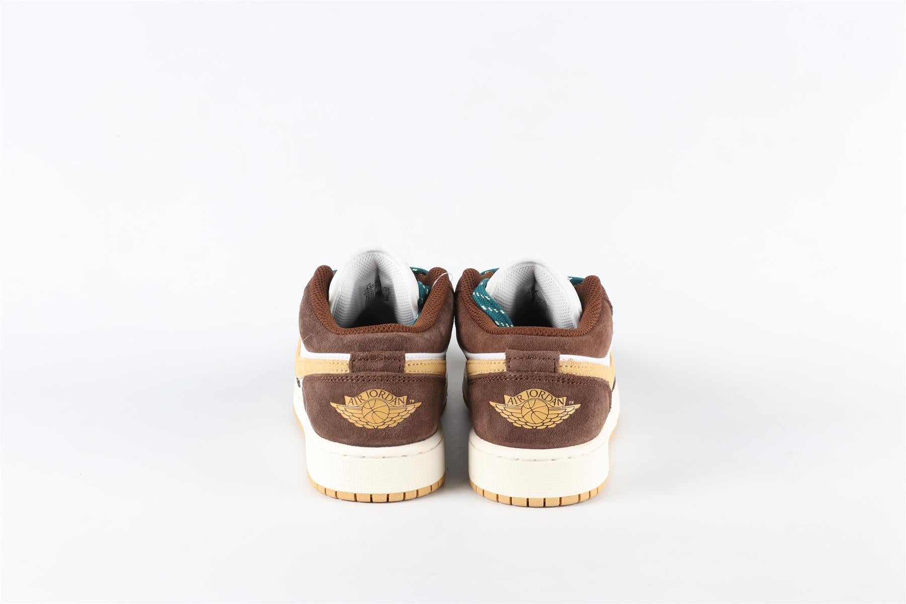 NIKE BROWN KIDS GIRLS AIR JORDAN SNEAKERS EU 35.5 UK 3 US 3.5