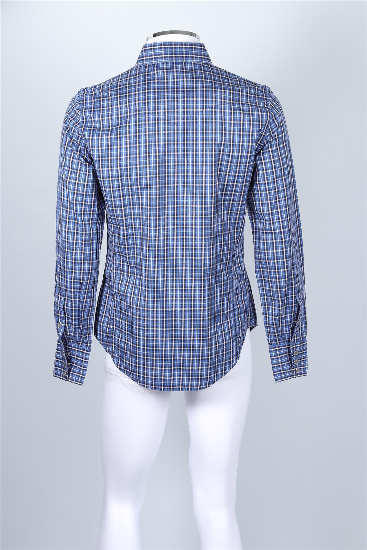TOM FORD BLUE MEN'S COTTON SHIRT UK/US CHEST 40
