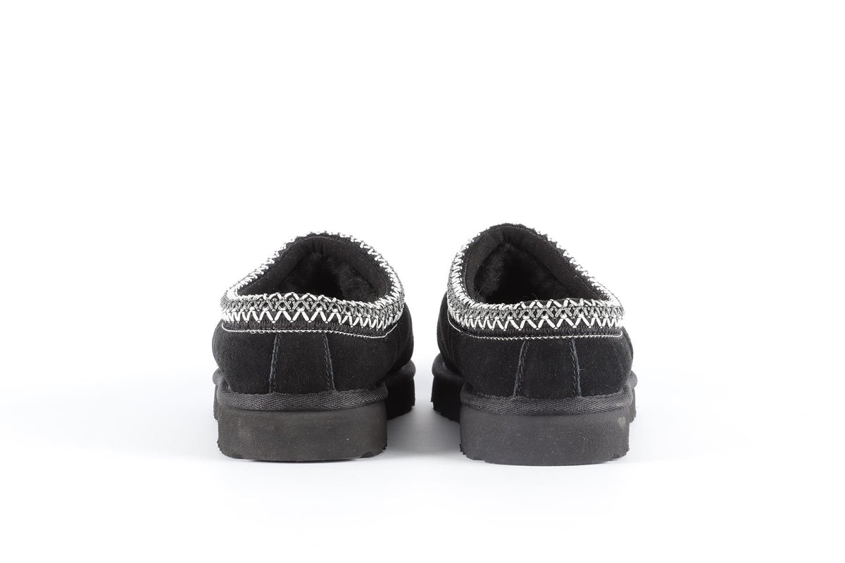 UGG BLACK SUEDE SLIPPERS EU 39 UK 6 US 8