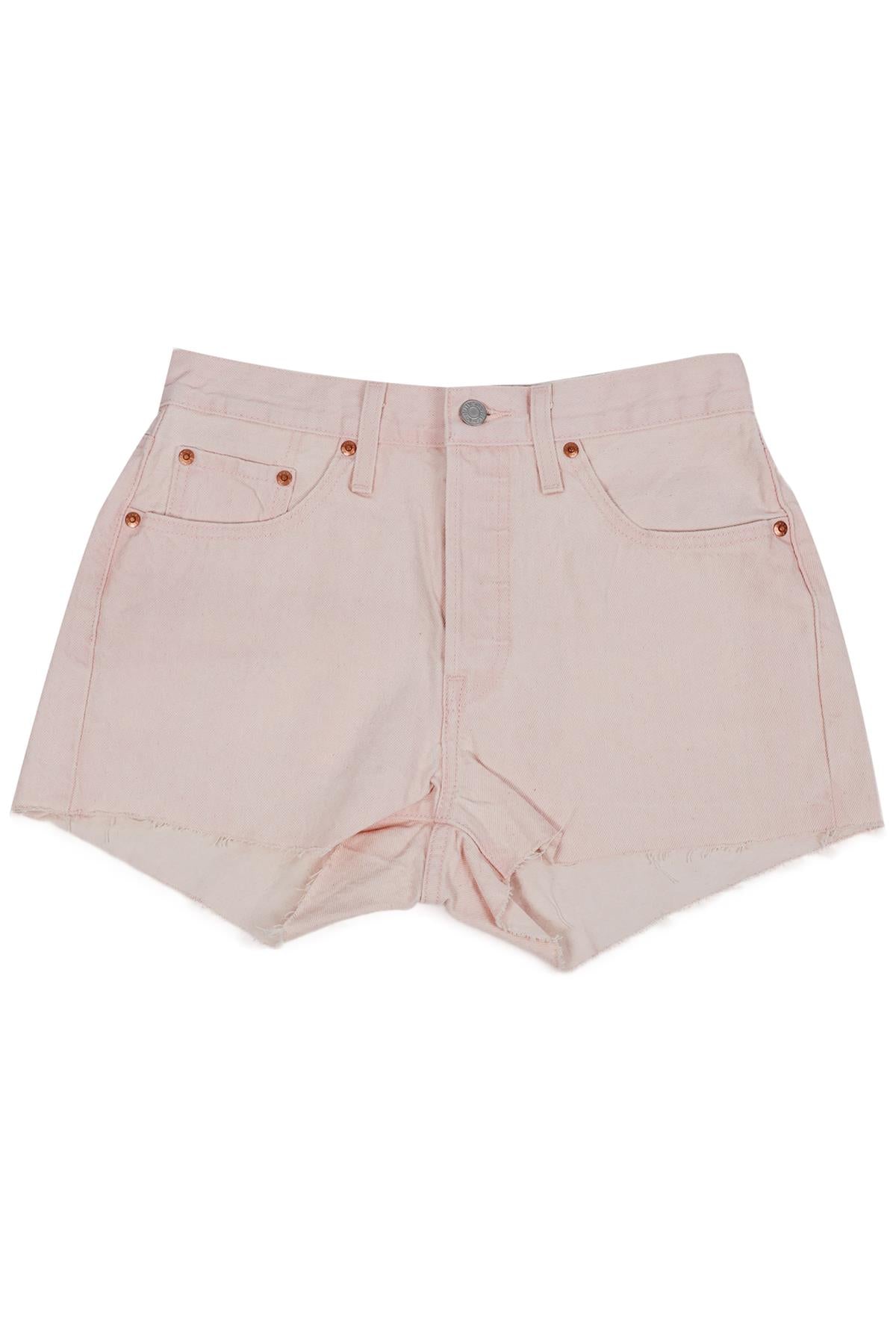 LEVI'S HIGH RISE DENIM SHORTS W28 UK 10