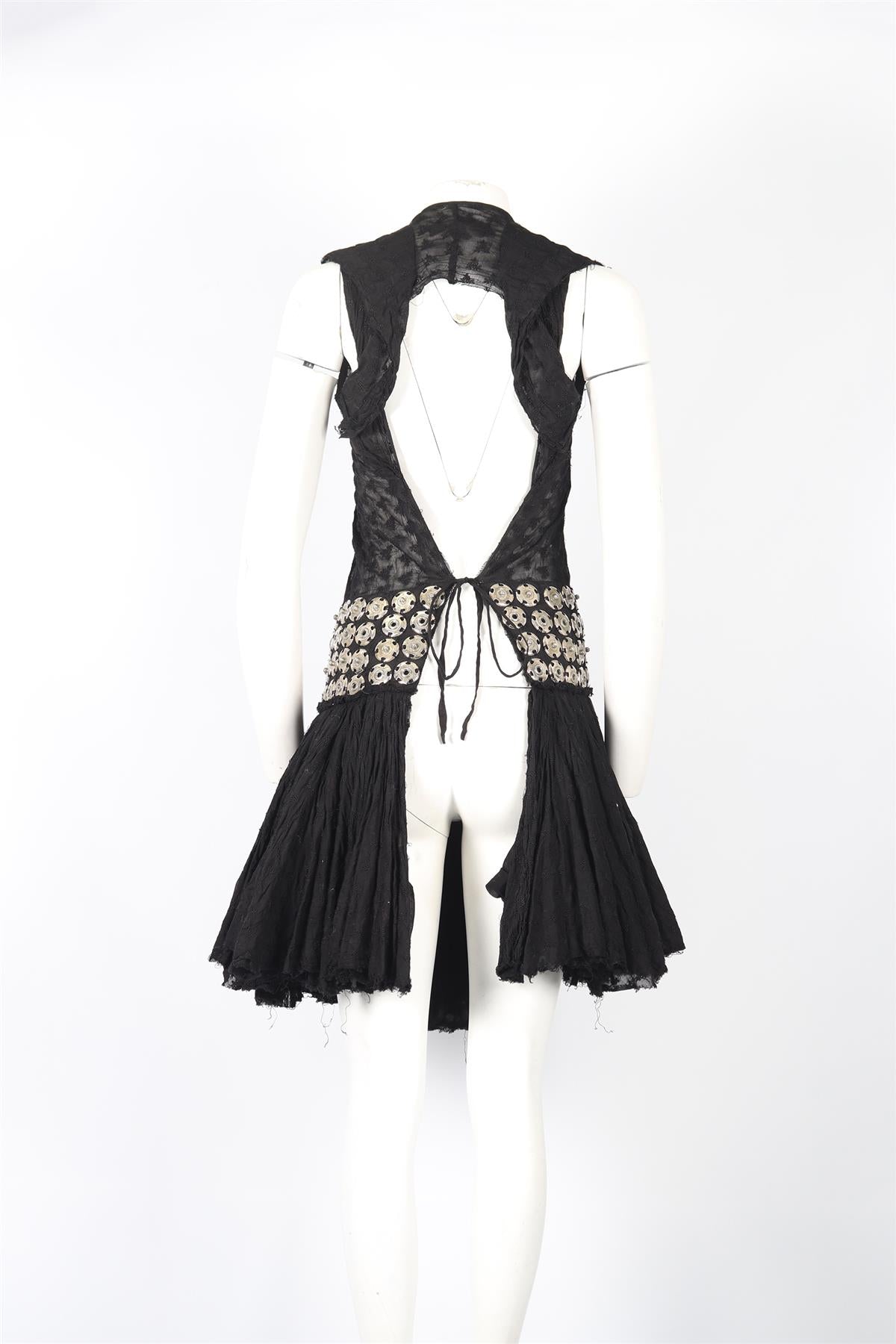 JUNYA WATANABE COMME DES GARÇONS COTTON MINI DRESS SMALL