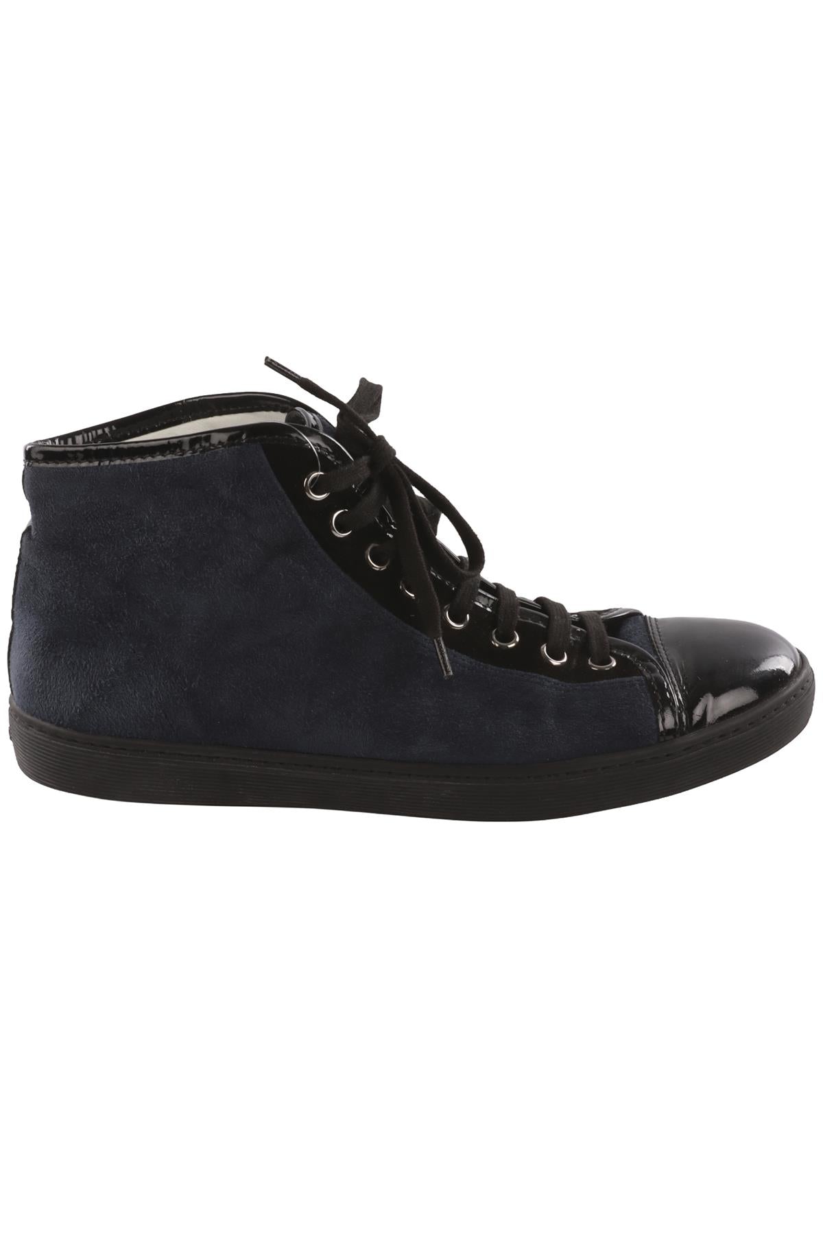 TOD'S NAVY SUEDE SNEAKERS EU 38.5 UK 5.5 US 8.5