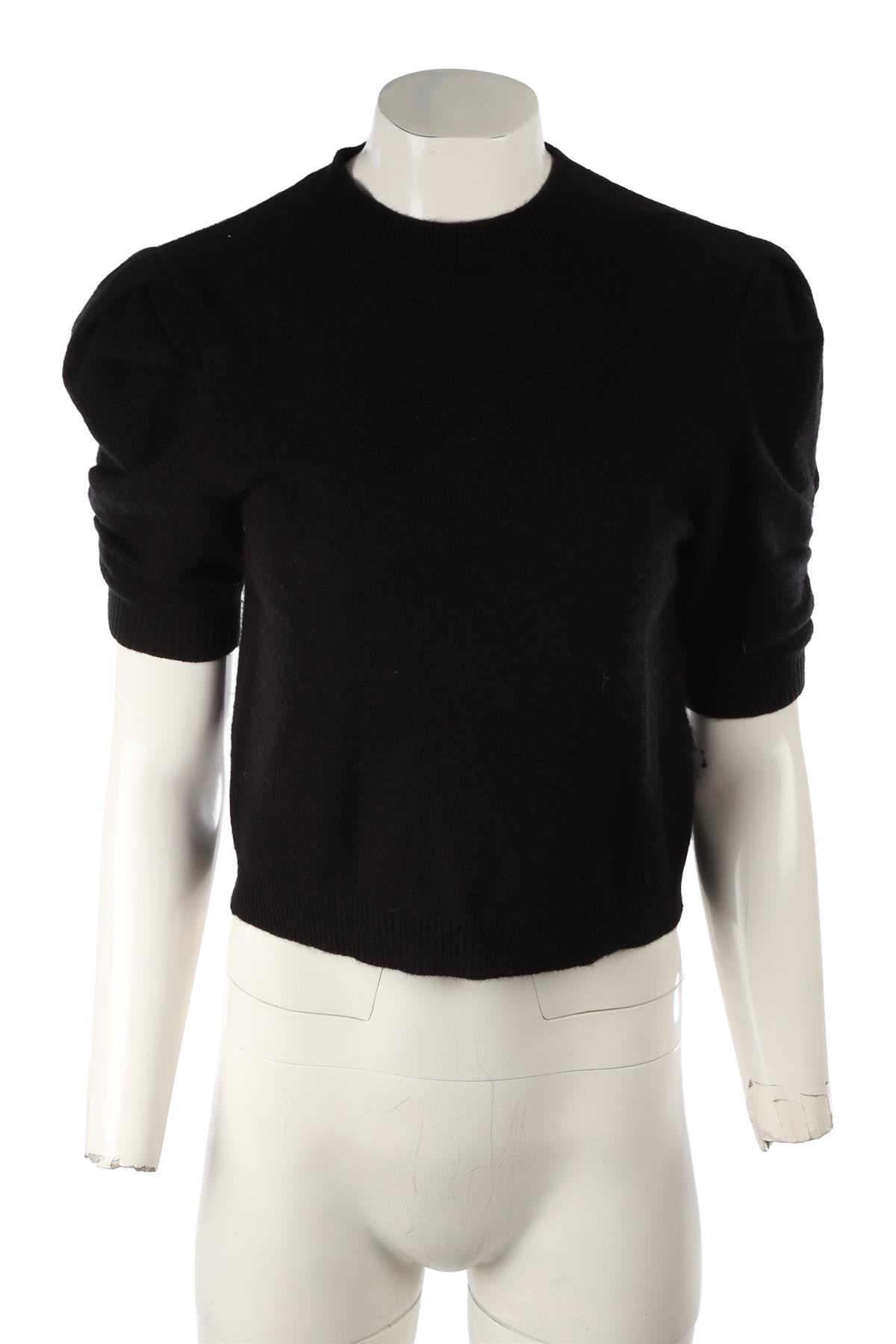 BLACK CASHMERE SWEATER