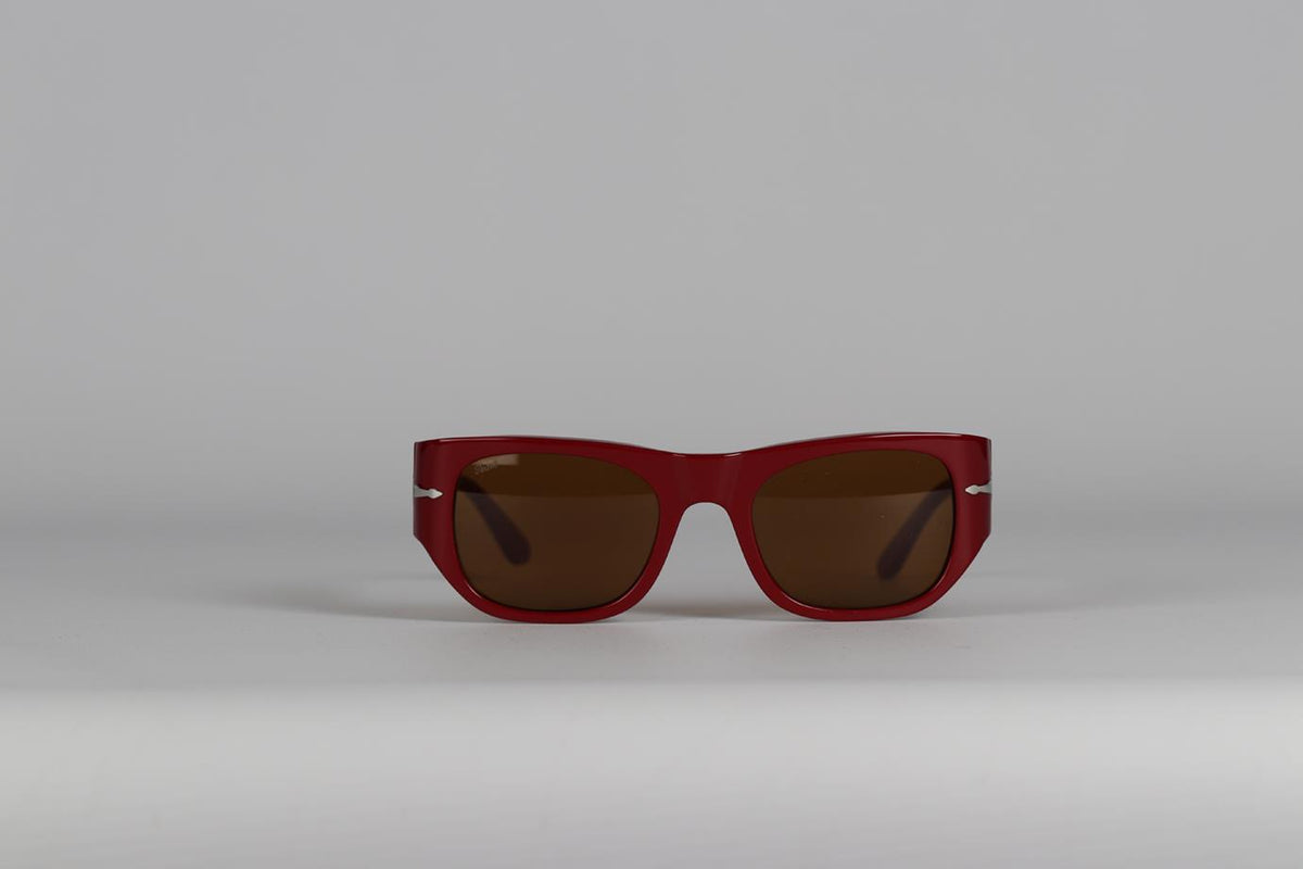 PERSOL SQUARE FRAME ACETATE SUNGLASSES