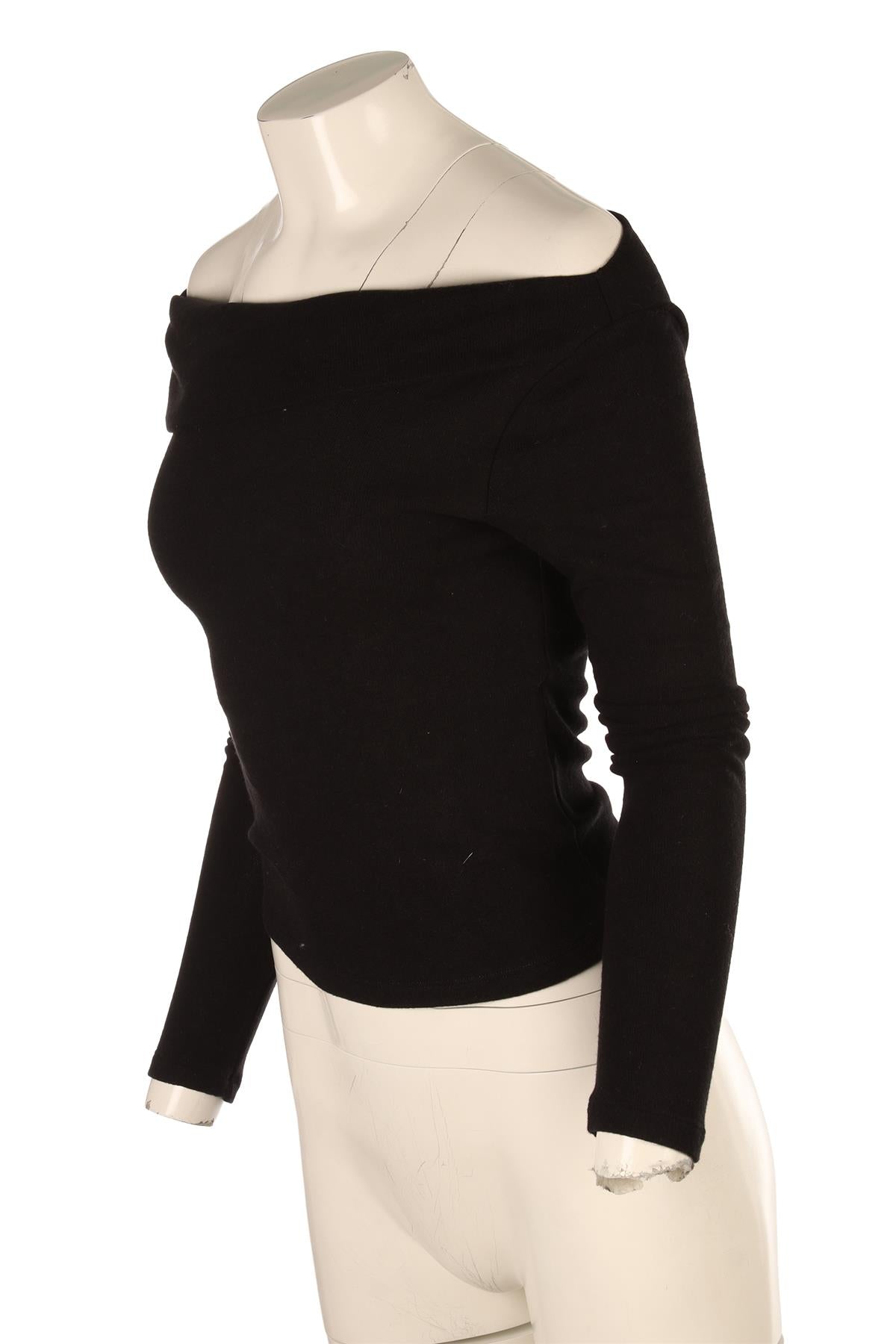 REFORMATION BLACK COTTON TOP SMALL