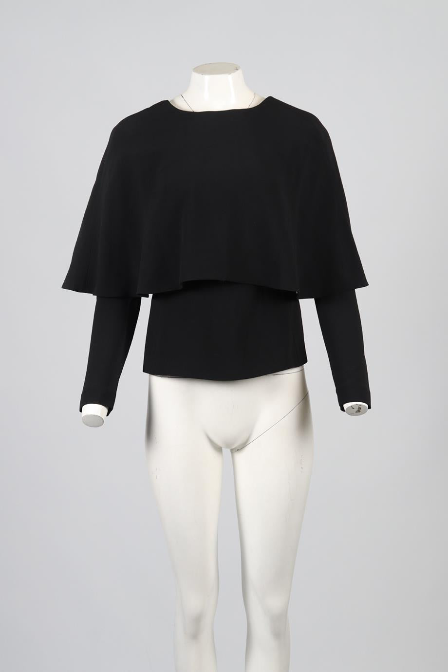 MIU MIU CREPE TOP IT 42 UK 10