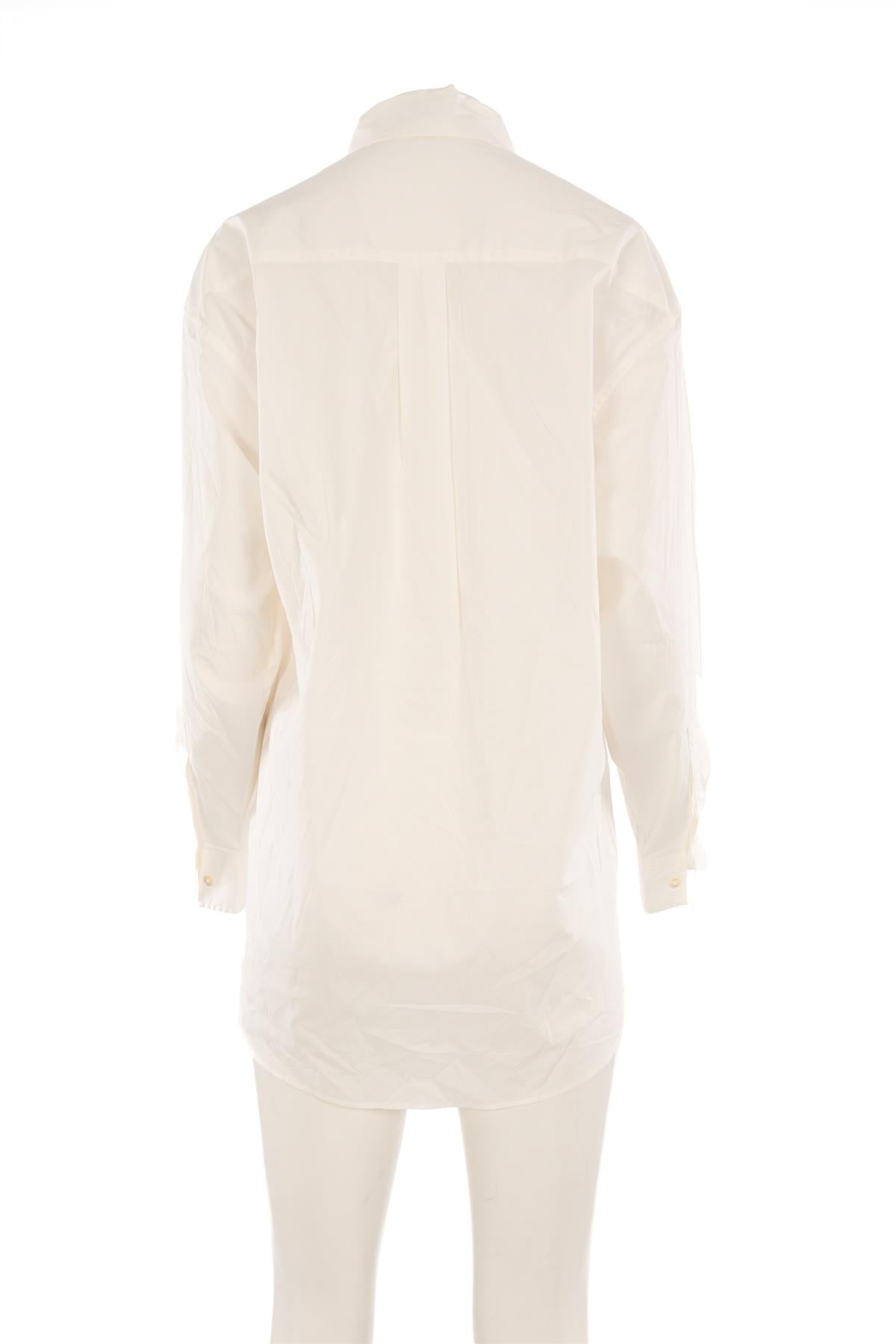 ETRO WHITE COTTON SHIRT SMALL