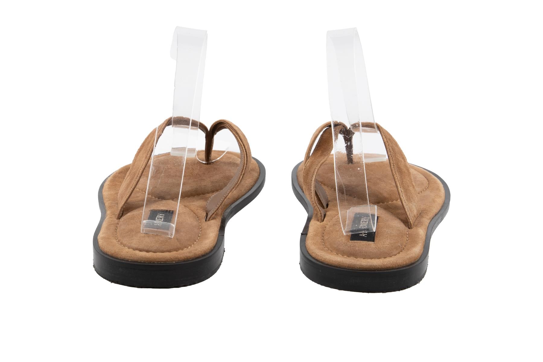 A.EMERY BROWN MORGAN SUEDE FLIP FLOPS EU 38 UK 5 US 8