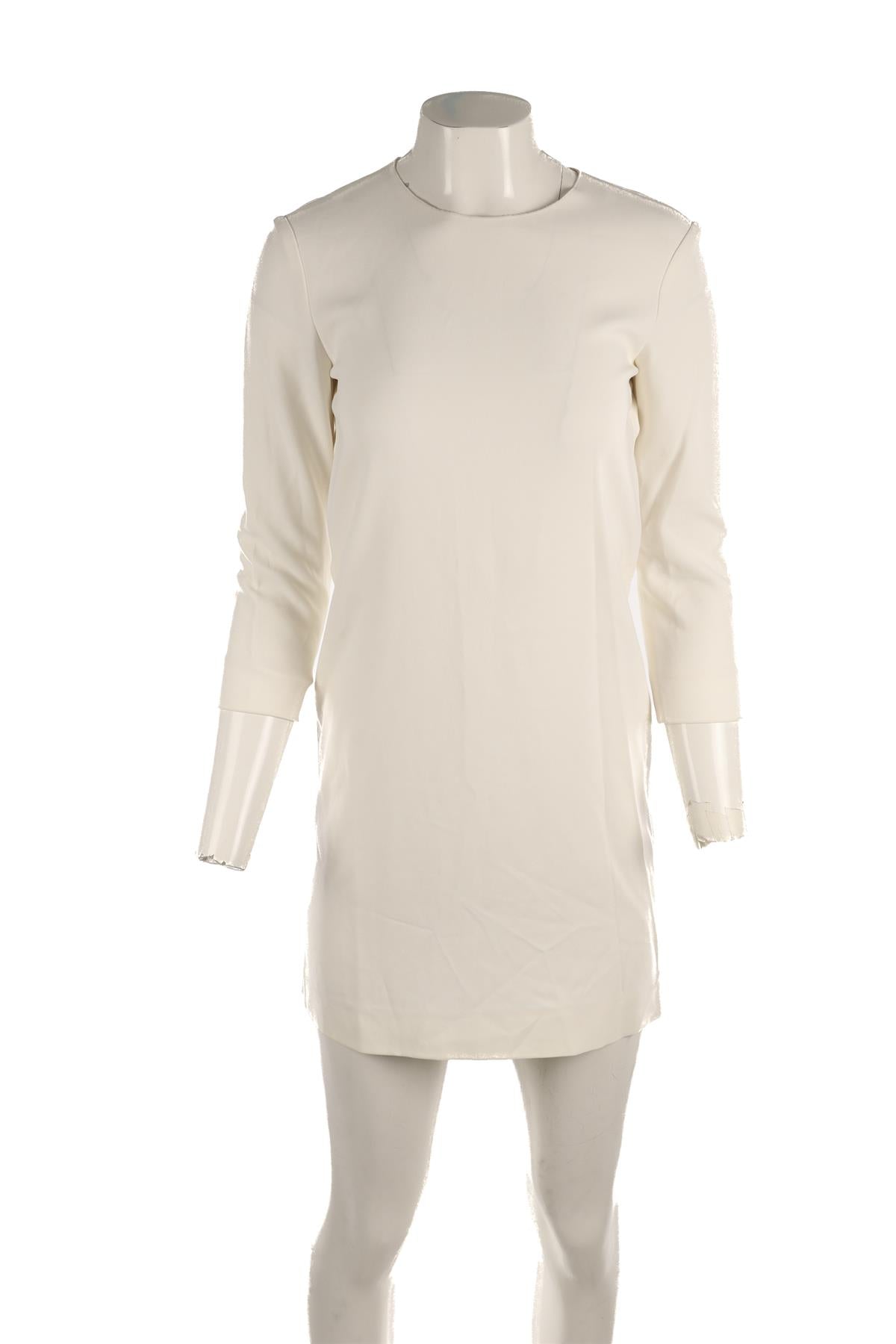 CELINE WHITE CREPE MINI DRESS FR 36 UK 8
