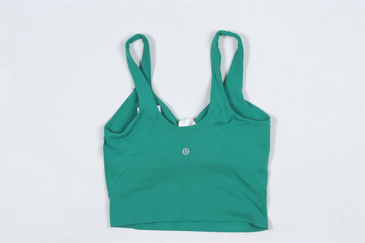 LULULEMON GREEN SPORTS BRA US 4 UK 8