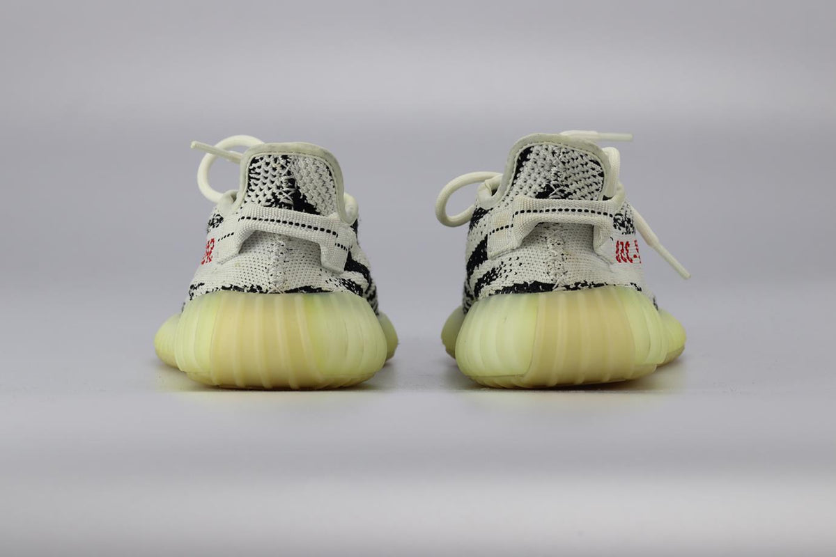 ADIDAS YEEZY BOOST 350 V2 ZEBRA PRIMEKNIT SNEAKERS EU 38 ⅔ UK 5 ½ UK 6