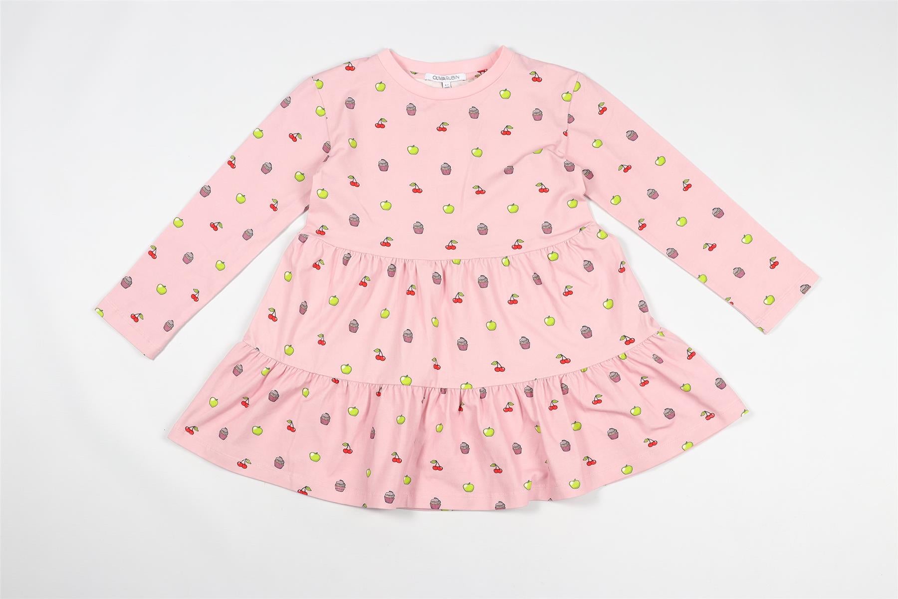 OLIVIA RUBIN PINK KIDS GIRLS DRESS 6-7 YEARS