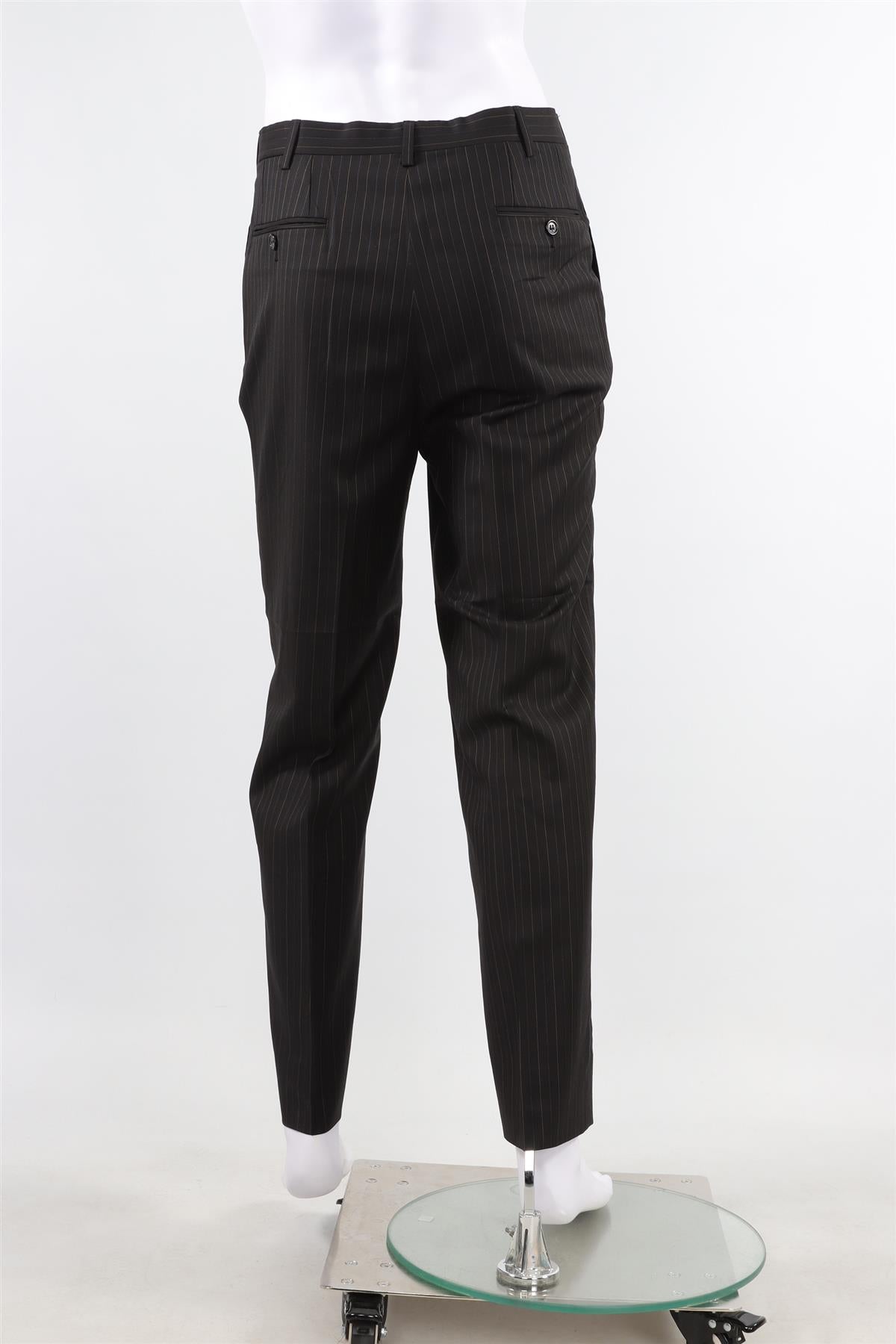 BRIONI BLACK MEN'S WOOL TWO PIECE SUIT IT 46 UK/US 36