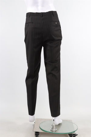 BRIONI BLACK MEN'S WOOL TWO PIECE SUIT IT 46 UK/US 36