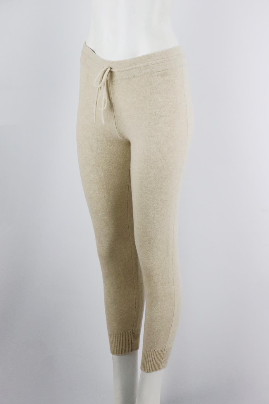 WOOL AND CASHMERE BLEND PANTS