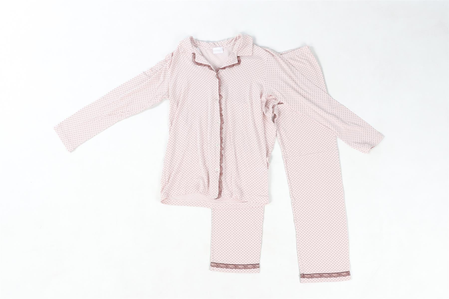 LA PERLA PINK KIDS GIRLS PYJAMA SET 10 YEARS