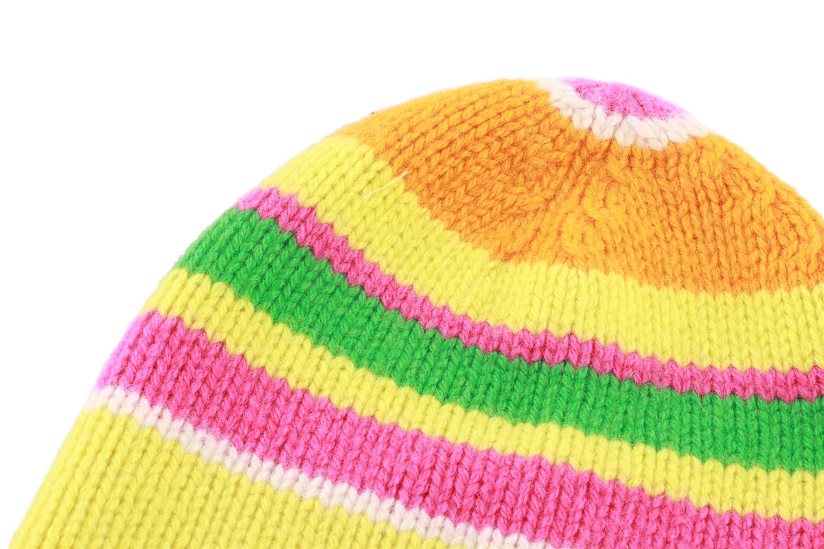 MULTI CASHMERE BEANIE