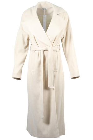 REFORMATION BELTED CORDUROY COAT SMALL