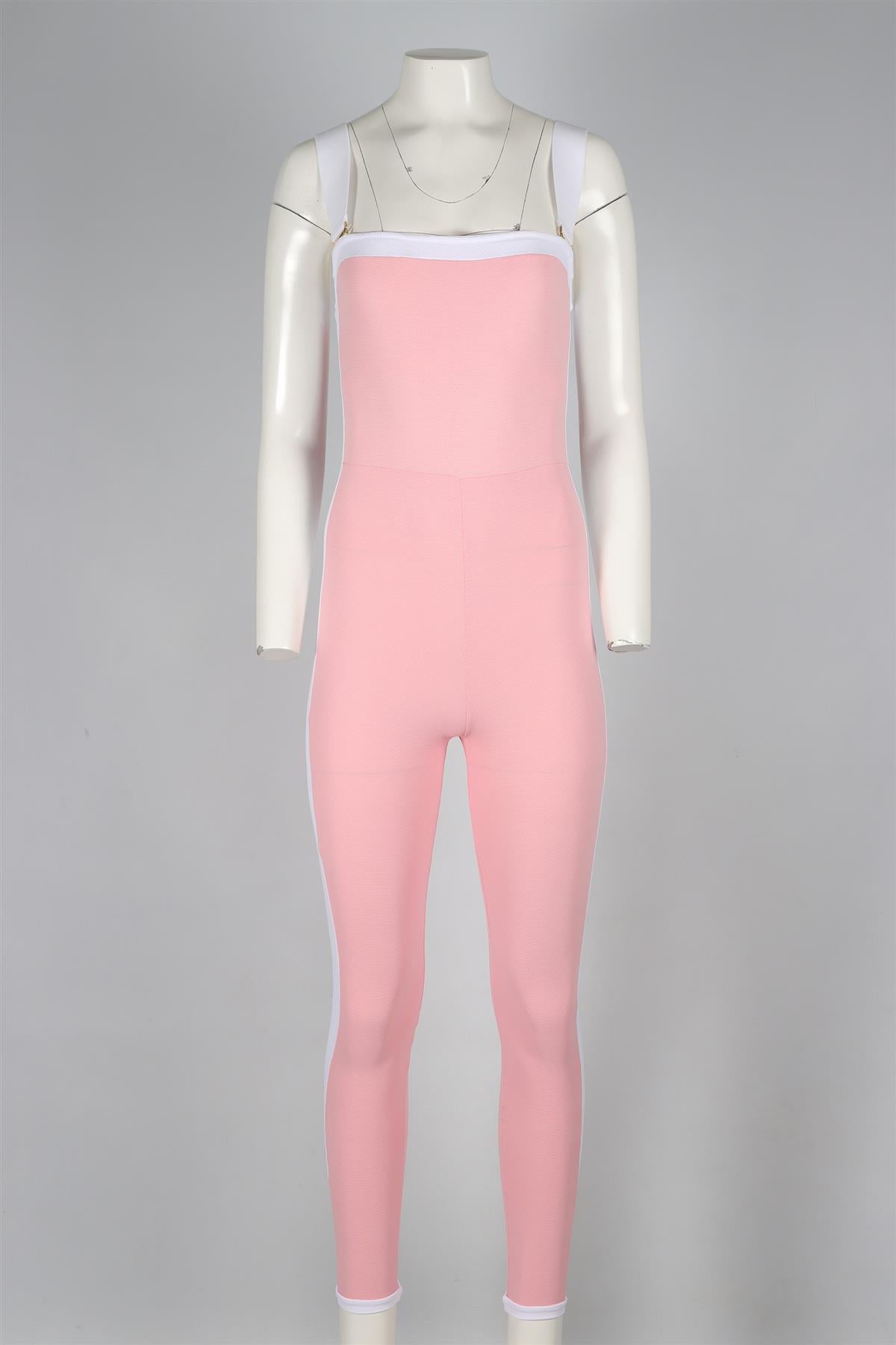 ALEXANDRA MIRO PINK JUMPSUIT SMALL