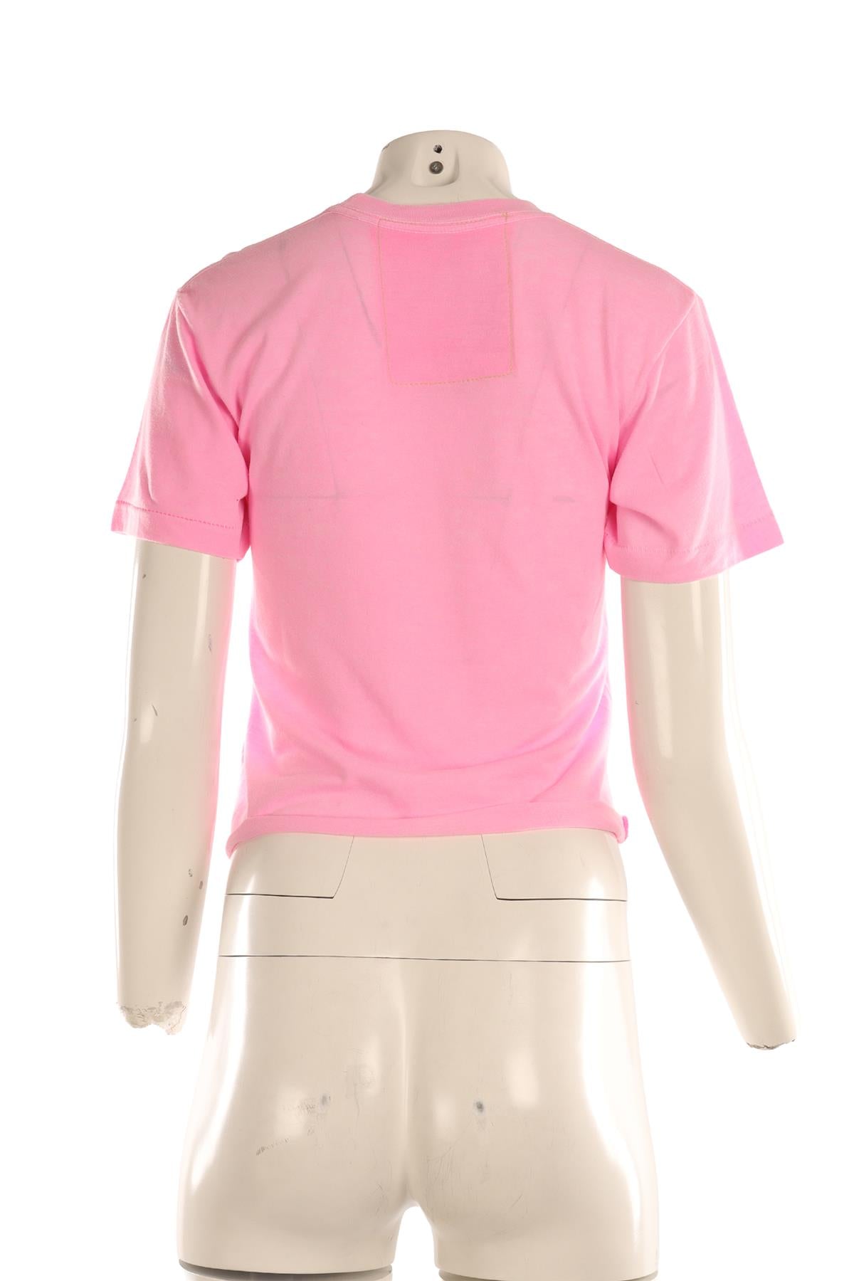 AVIATOR NATION PINK COTTON T-SHIRT XSMALL
