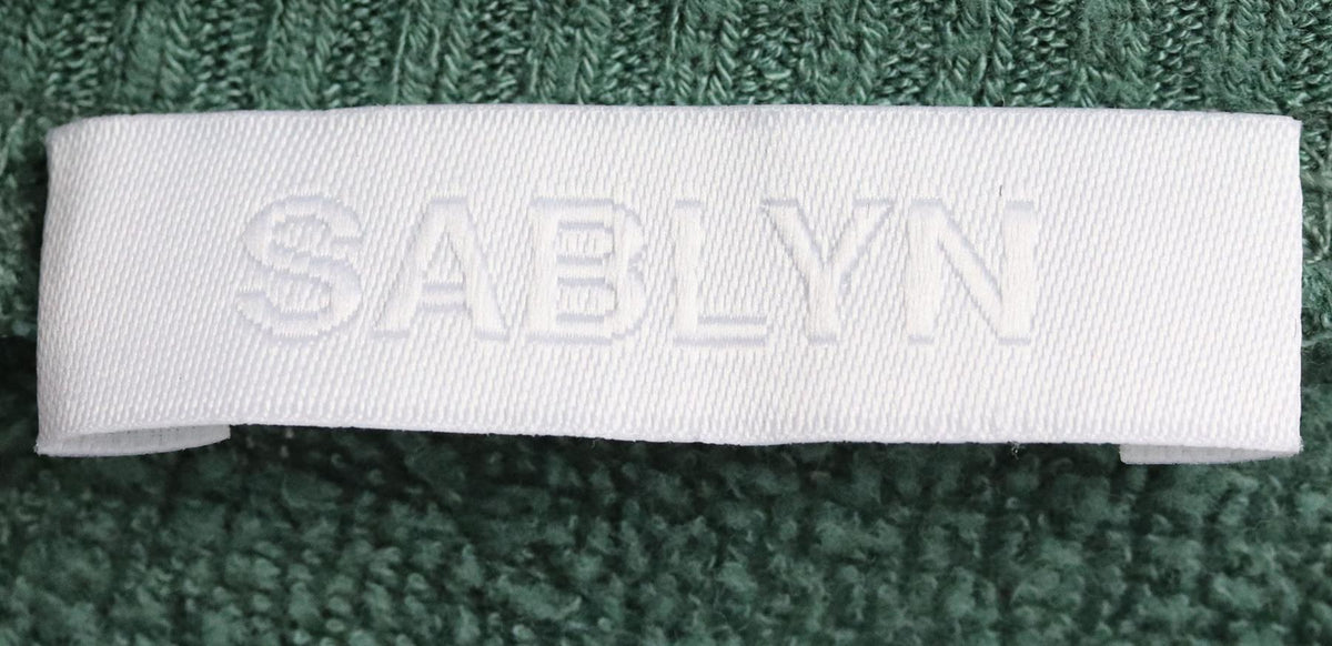 SABLYN OVERSIZED COTTON JERSEY SWEATSHIRT SMALL