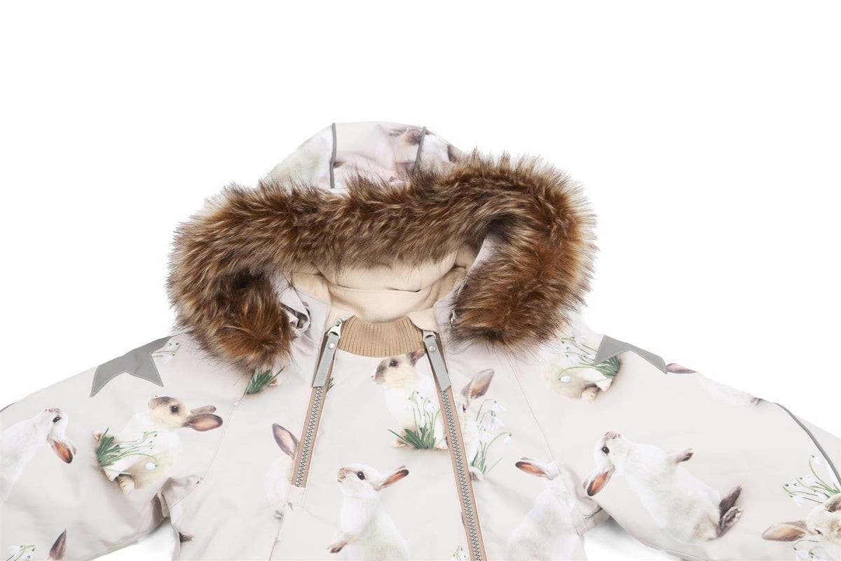 MOLO BEIGE KIDS GIRLS SKI JACKET 5 YEARS