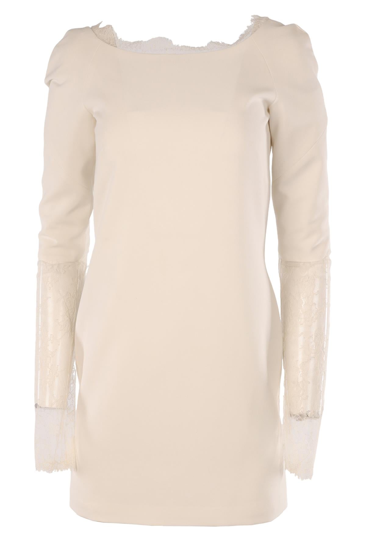 RIME ARODAKY WHITE WOVEN MINI DRESS FR 36 UK 8